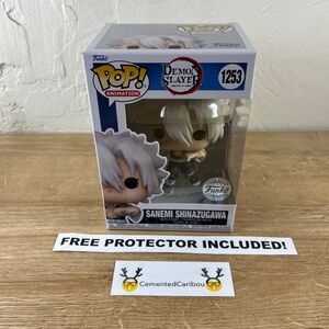 Sanemi Shinazugawa Funko Pop #1253 Special Edition Demon Slayer Anime NEAR MINT